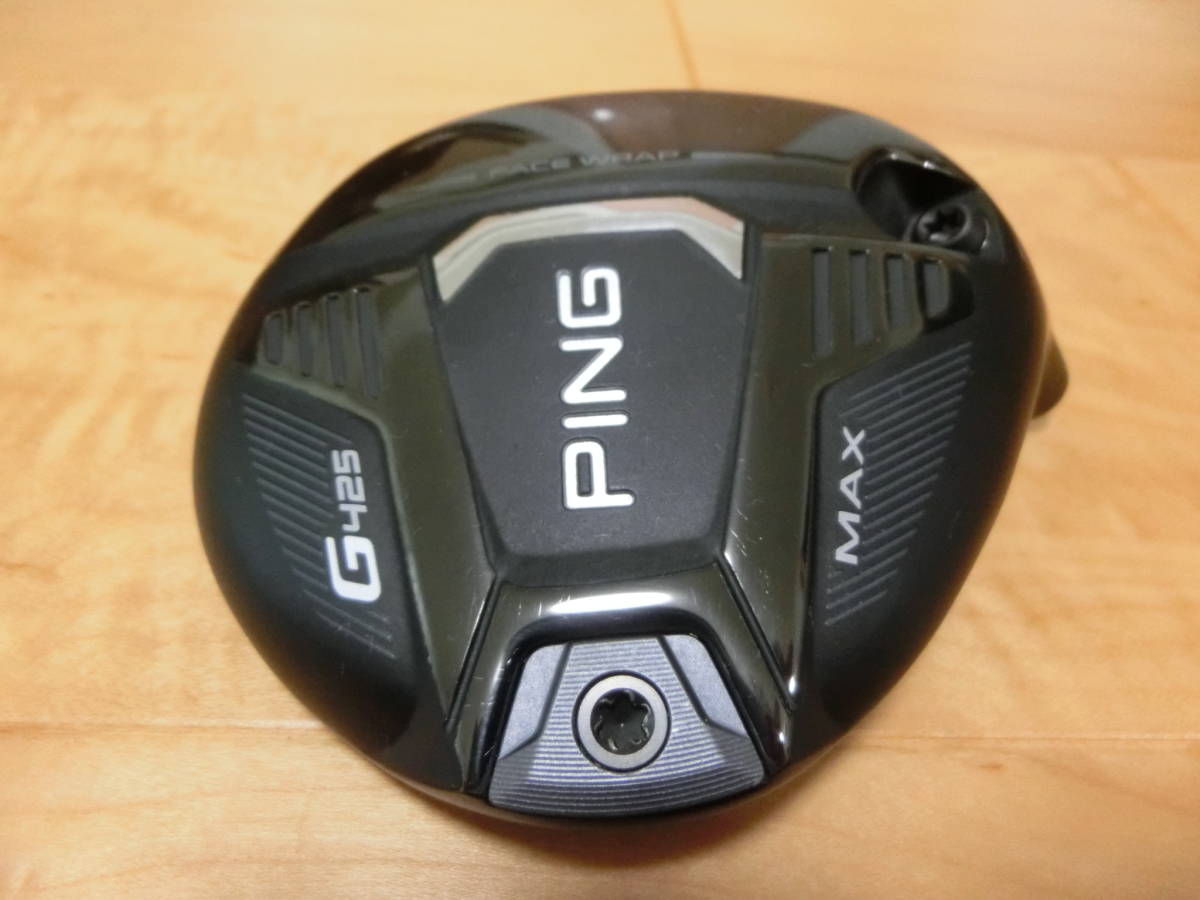 スポーツ別 PING ピン G425 MAX フェアウエイウッド 7W 20.5° ヘッドのみ 日本仕様 ヘッドカバー、レンチ付き