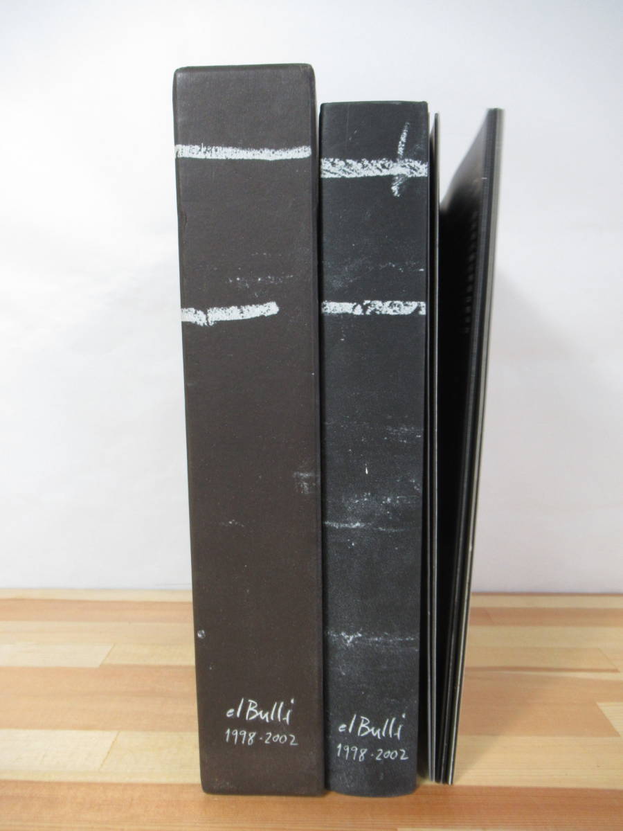 el Bulli エルブリ 1998-2002 料理DVD付き 絶版】el Bulli エルブリ