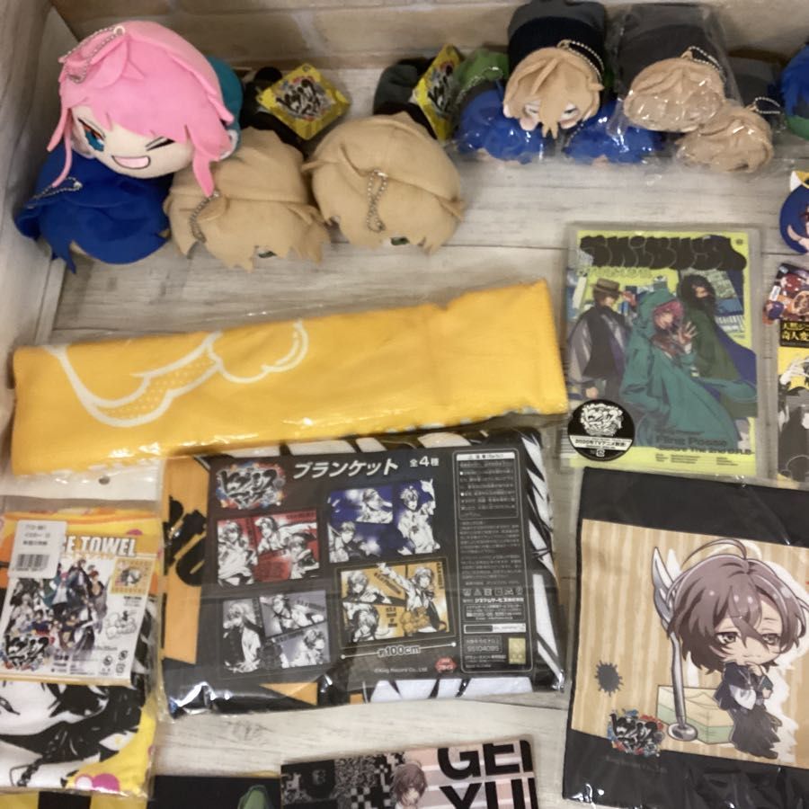 現状】 ヒプノシスマイク Fling Posse グッズ 缶バッジ ぬいぐるみ