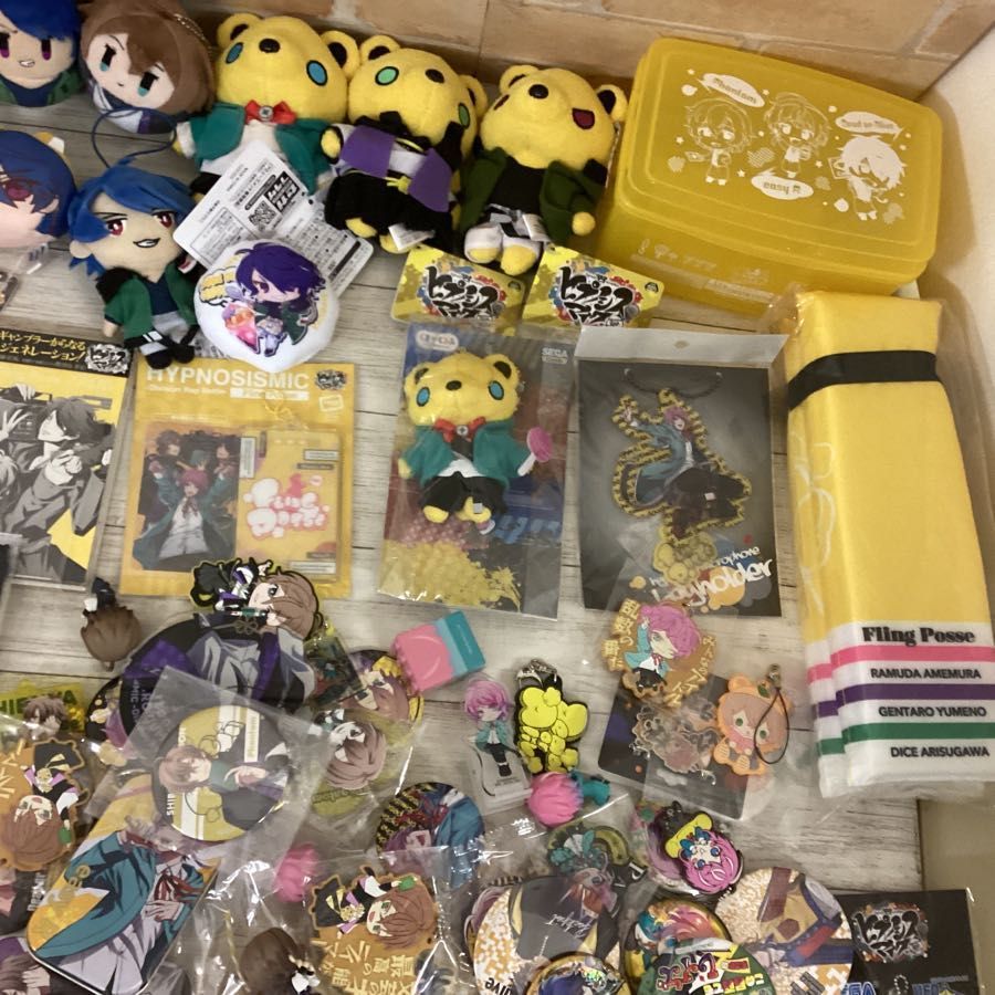 現状】 ヒプノシスマイク Fling Posse グッズ 缶バッジ ぬいぐるみ