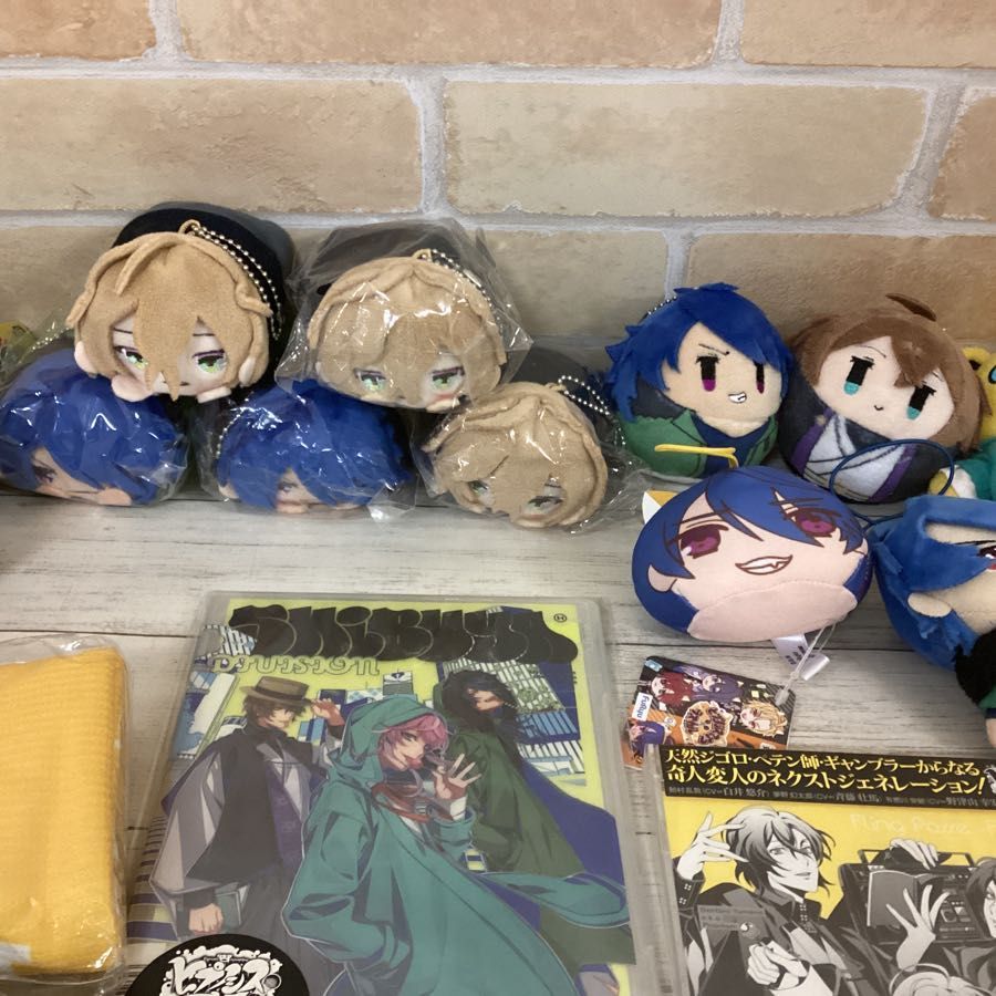 現状】 ヒプノシスマイク Fling Posse グッズ 缶バッジ ぬいぐるみ