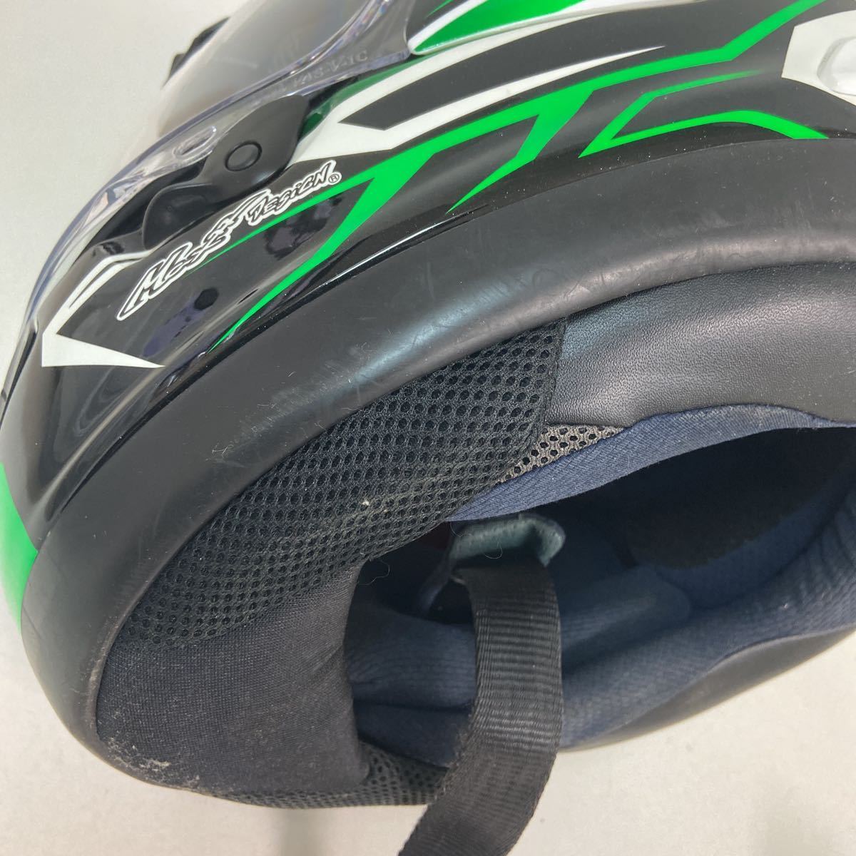 303 Arai アライ フルフェイスヘルメット RX-7X ゴースト 緑 グリーン 
