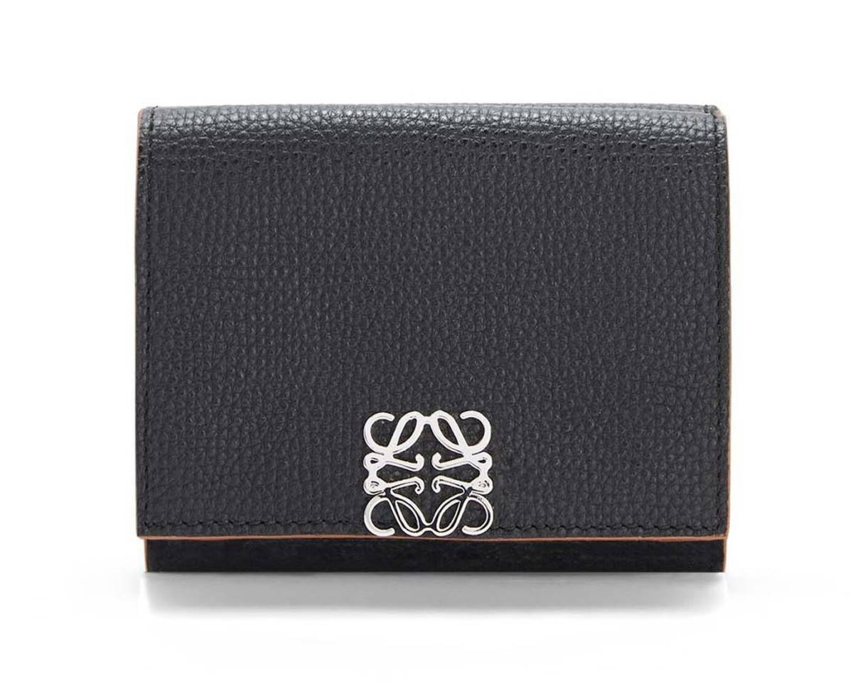 アナグラム トライフォールド LOEWE ロエベ ウォレット（ペブル 