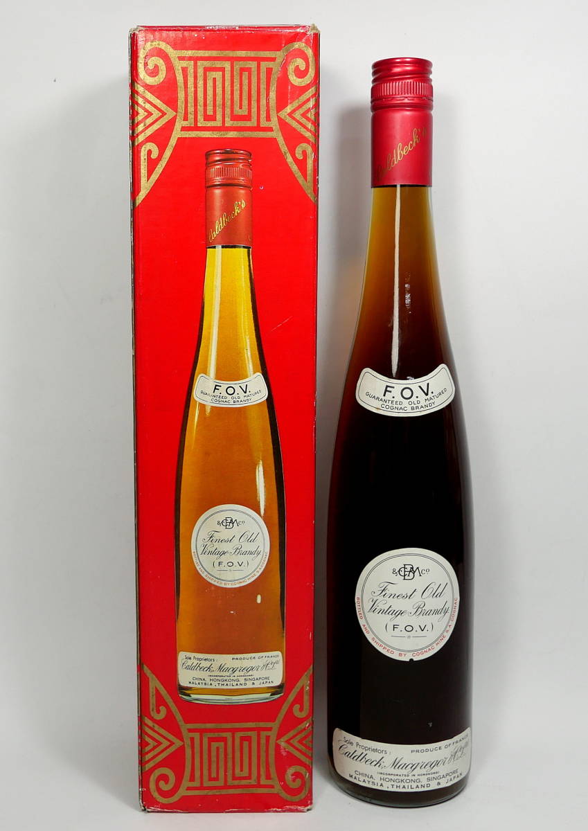 同梱不可 1円～FOV Finest Old Vintage Cognac ファイネスト オールド