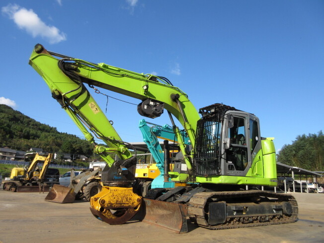 油圧ショベル ユンボ 住友建機 SH135X-6 2015年製 10380h 林業仕様 