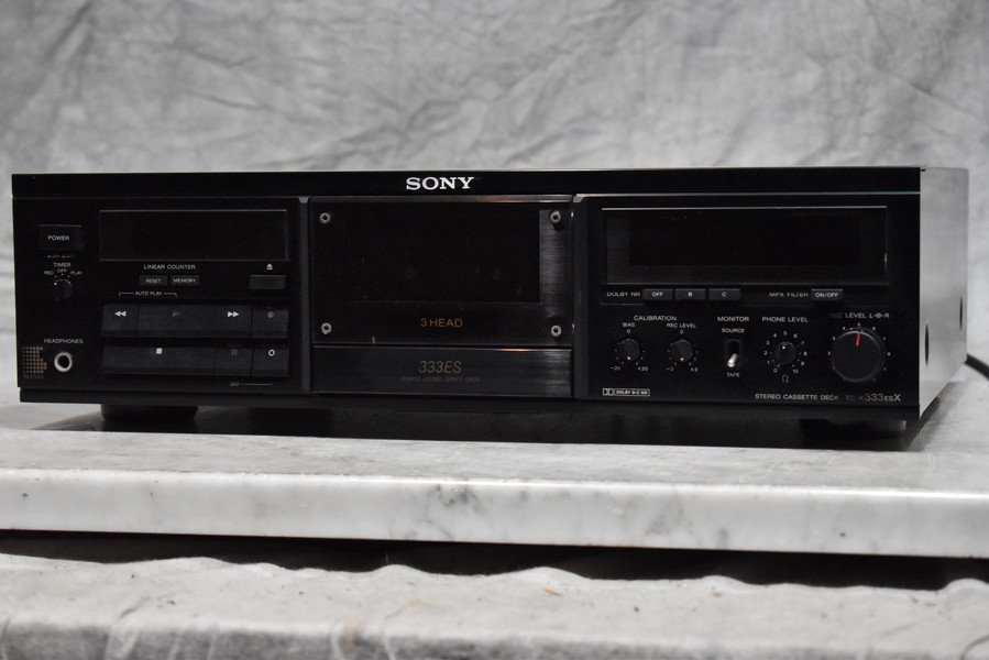 【人気定番，限定セール】 SONY TC-K333ESX ソニー カセットデッキ(一般)｜売買されたオークション情報、yahooの商品情報をアーカイブ公開 - オークファン 一般