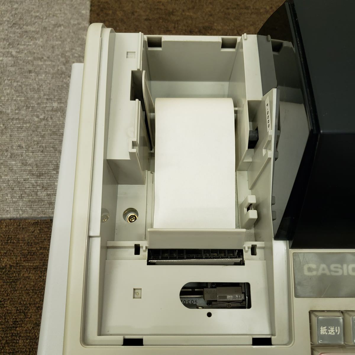 CASIO 電子レジスター 107ER 鍵 取扱説明書付
