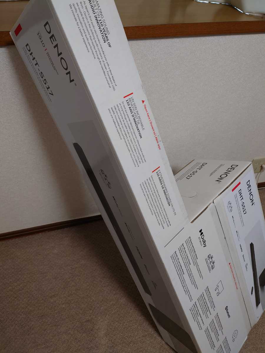 【新作入荷，正規品】 DENON DHT-S517 Dolby Atmos対応サウンドバー(DENON)｜売買されたオークション情報、yahooの商品情報をアーカイブ公開 - オークファン DENON