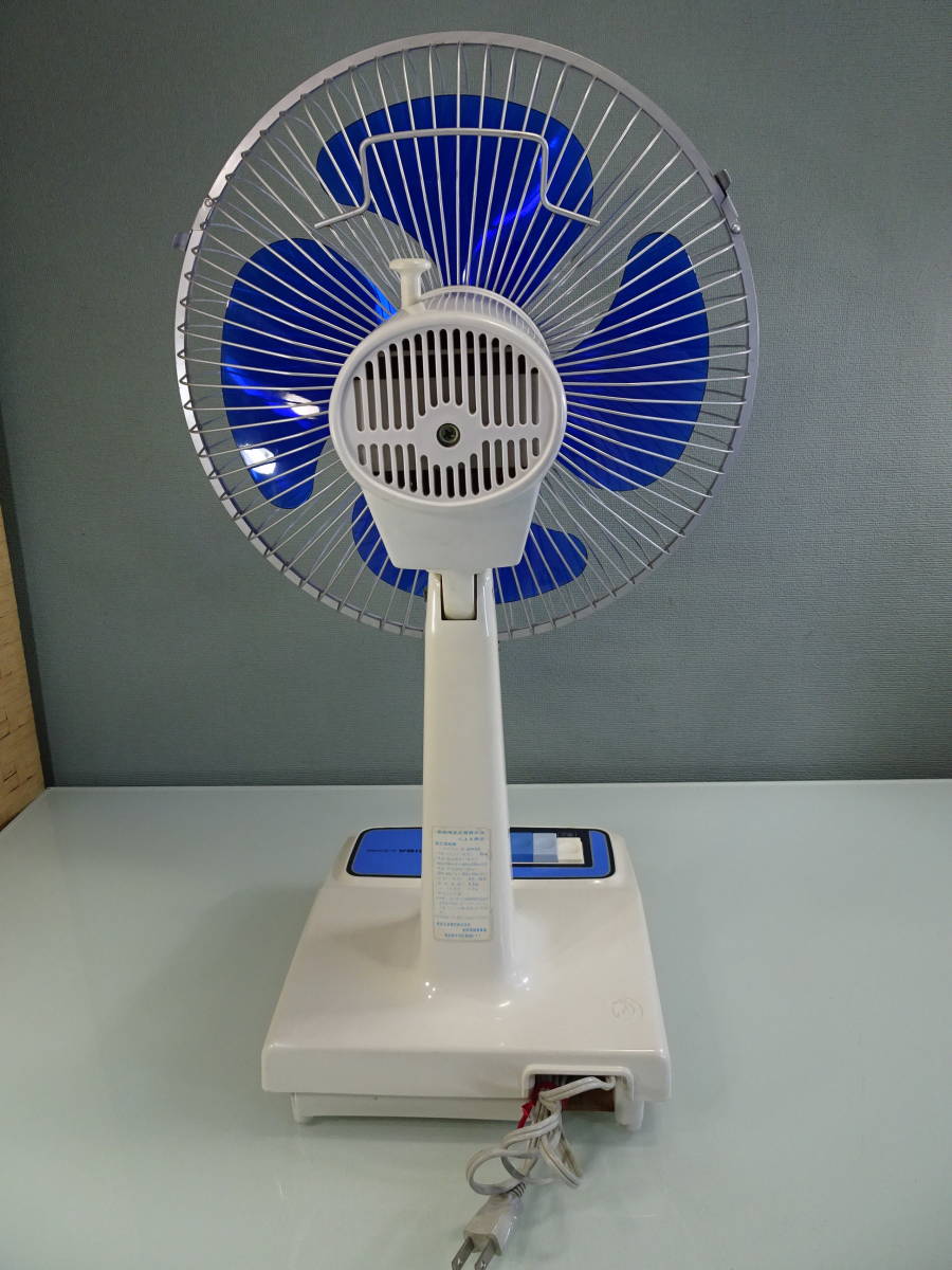 東芝扇風機 D-30P22 青羽根 羽幅30cm 3枚羽根 昭和レトロ家電