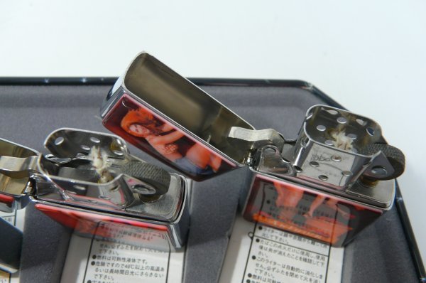 未使用】 ZIPPO ジッポ SALUTES PINUP GIRLS FOUR SEASONS 4個