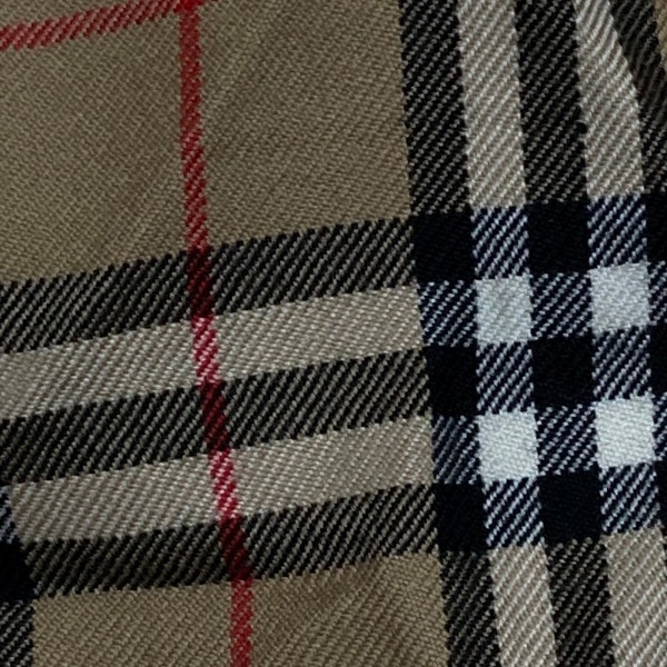 バーバリーズ Burberry's 巻きスカート サイズ42 L - ベージュカーキ×黒×レッド レディース ひざ丈/チェック柄 ボトムス 巻きスカート バーバリー ノバチェック ノバチェック✨バーバリー デニムスカート size