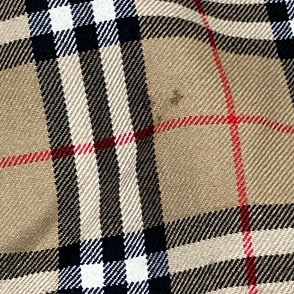 バーバリーズ Burberry's 巻きスカート サイズ42 L - ベージュカーキ×黒×レッド レディース ひざ丈/チェック柄 ボトムス 巻きスカート バーバリー ノバチェック ノバチェック✨バーバリー デニムスカート size