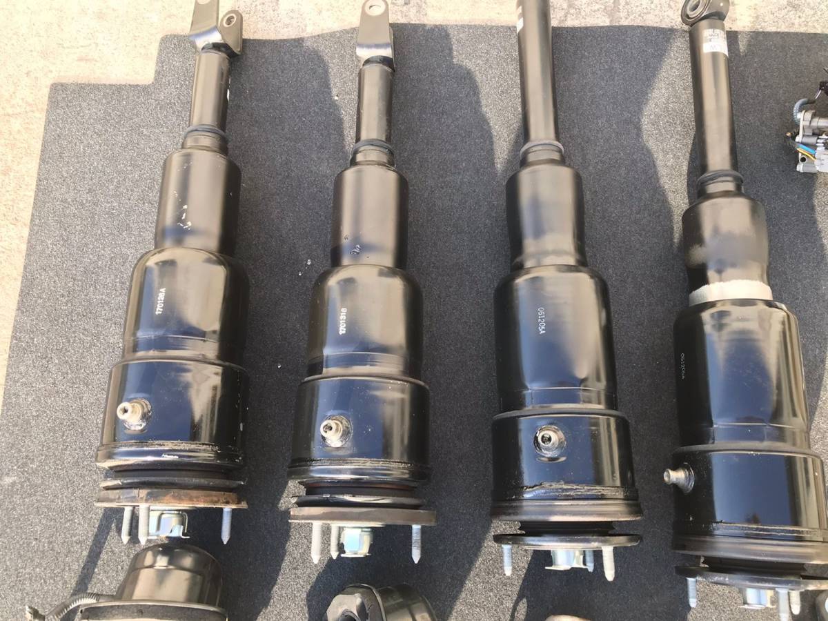 レクサス LS460 USF40 純正エアサスペンション1台分 エアサス 美品