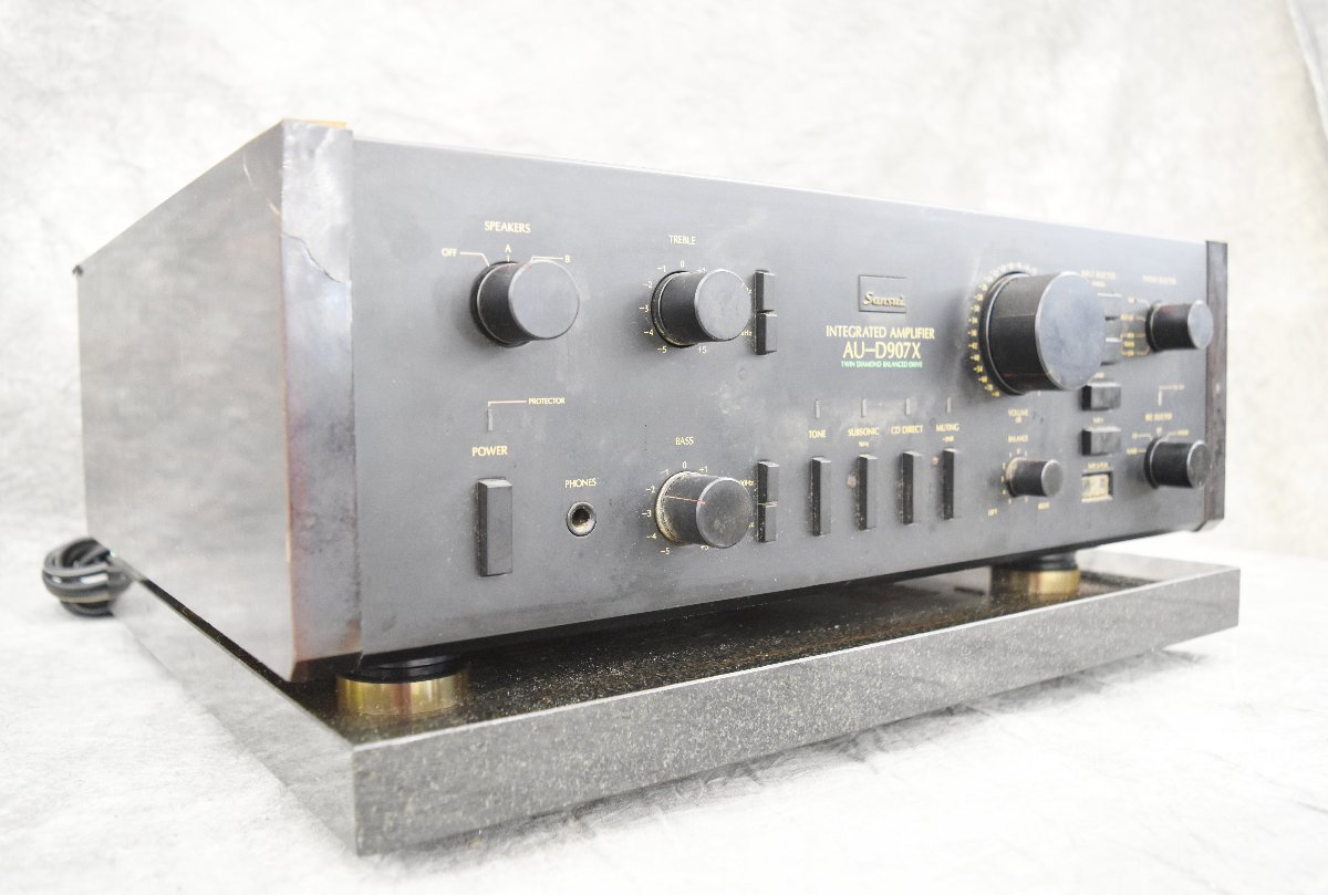 SANSUI AU-D907X プリメインアンプ 音響機材 ジャンク Y10821338