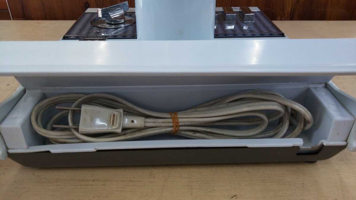 東芝 旧ロゴ TOSHIBA 扇風機 水蓮 H-30PA 4枚羽根 レトロ家電 マリン