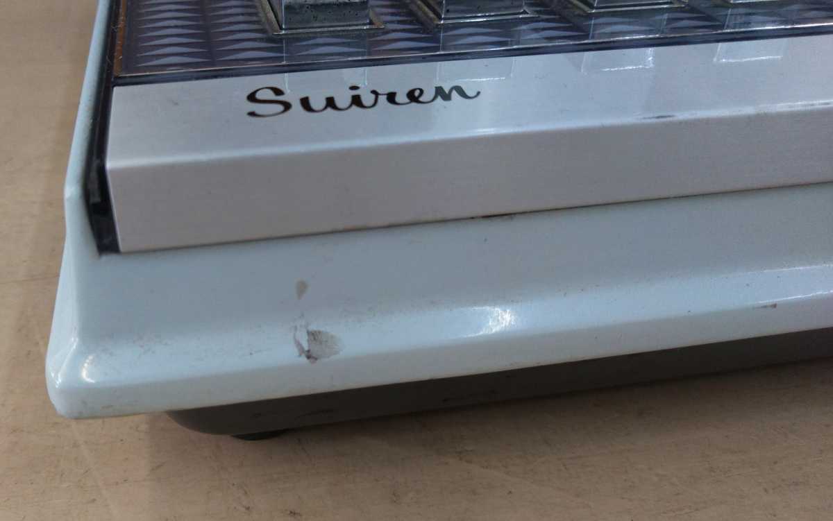 東芝 旧ロゴ TOSHIBA 扇風機 水蓮 H-30PA 4枚羽根 レトロ家電 マリン