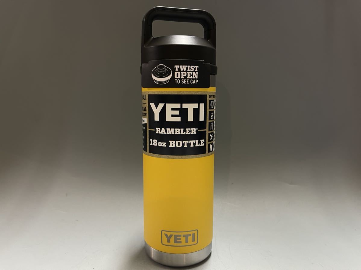 高品質，人気SALE 廃盤 YETI イエティ2022限定 Alpine Yellow アルパイン イエロー 18oz ボトル 水筒 RAMBLER 532ml 登山 通勤 キャンプ アウトドア BBQ(0.5リットル～)｜売買されたオークション情報、yahooの商品情報をアー 0.5リットル～