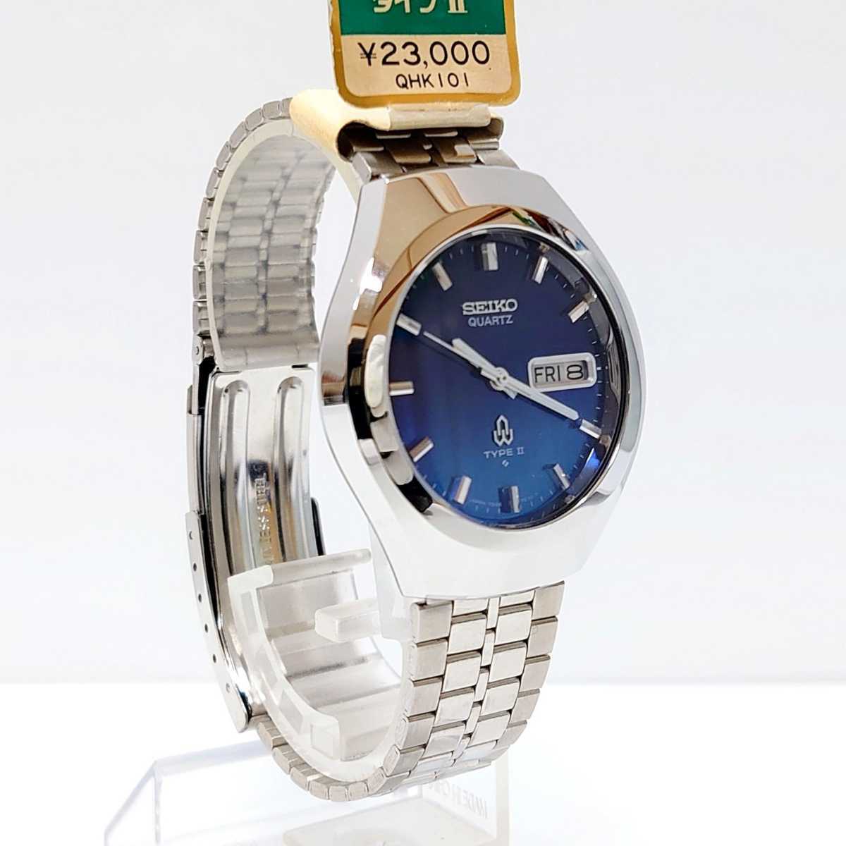 SEIKO セイコータイプ2 QUARTZ 腕時計 メンズ腕時計 1970年代 ジャンク 