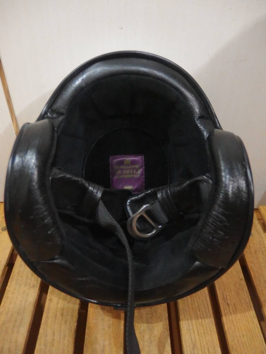 SHOEI SR-BREEZ 昭栄 ショウエイ 革トリム ビンテージジェット  