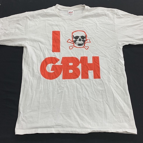  GBH Tシャツ 90s ヴィンテージ Charged G.B.H. UKハードコア ロックT バンドT(Tシャツ)｜売買されたオークション情報、yahooの商品情報をアーカイブ公開 - オークファン Tシャツ
