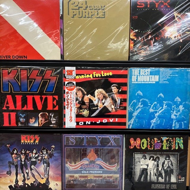 格安，2026 0707M1 HARD/HEAVY レコード40枚セット KISS VAN HALEN MSG LOUDNESS etc(一般)｜売買されたオークション情報、yahooの商品情報をアーカイブ公開 - オークファン 一般