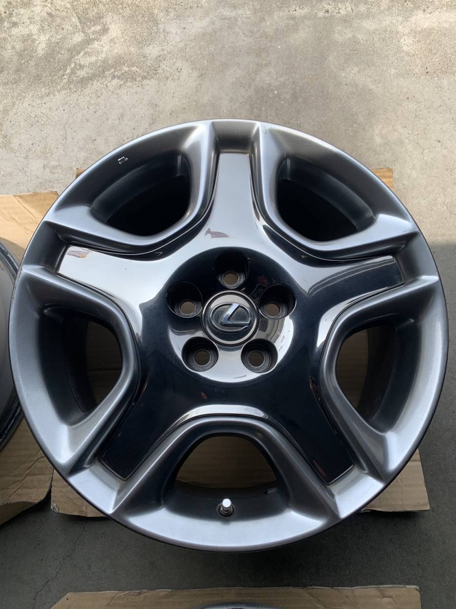 レクサスSC純正ホイール□キズ少な目美品！□18×8.0J 5H 114.3 +45 