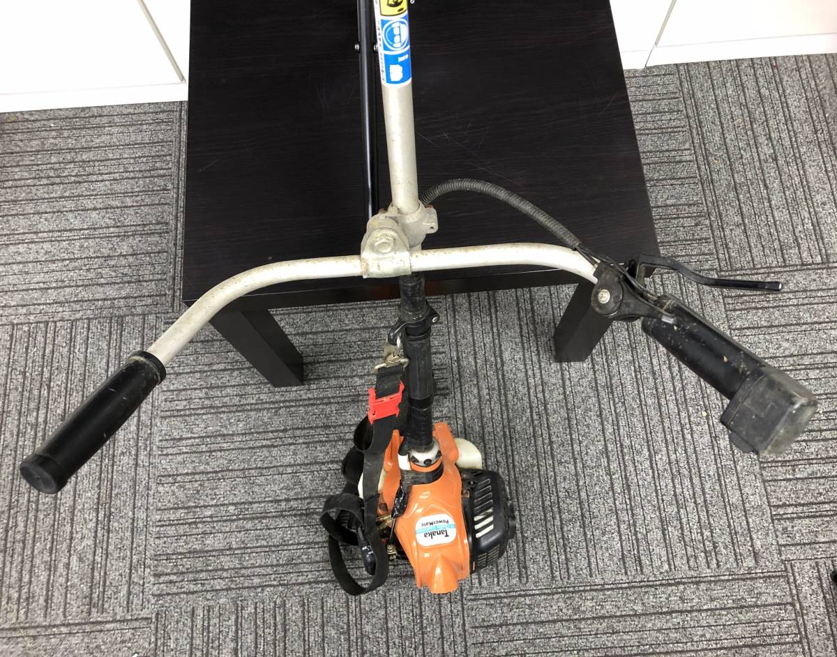 中古/直接引取のみ/※動作確認OK】草刈り機 タナカ刈払機PCG 27EASP(S)3 