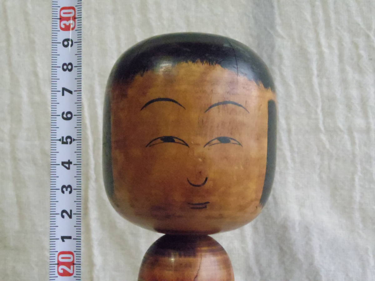 36 戦前 肘折系 昭和15年？ 佐藤文六 古いこけし (こけし)｜売買され 