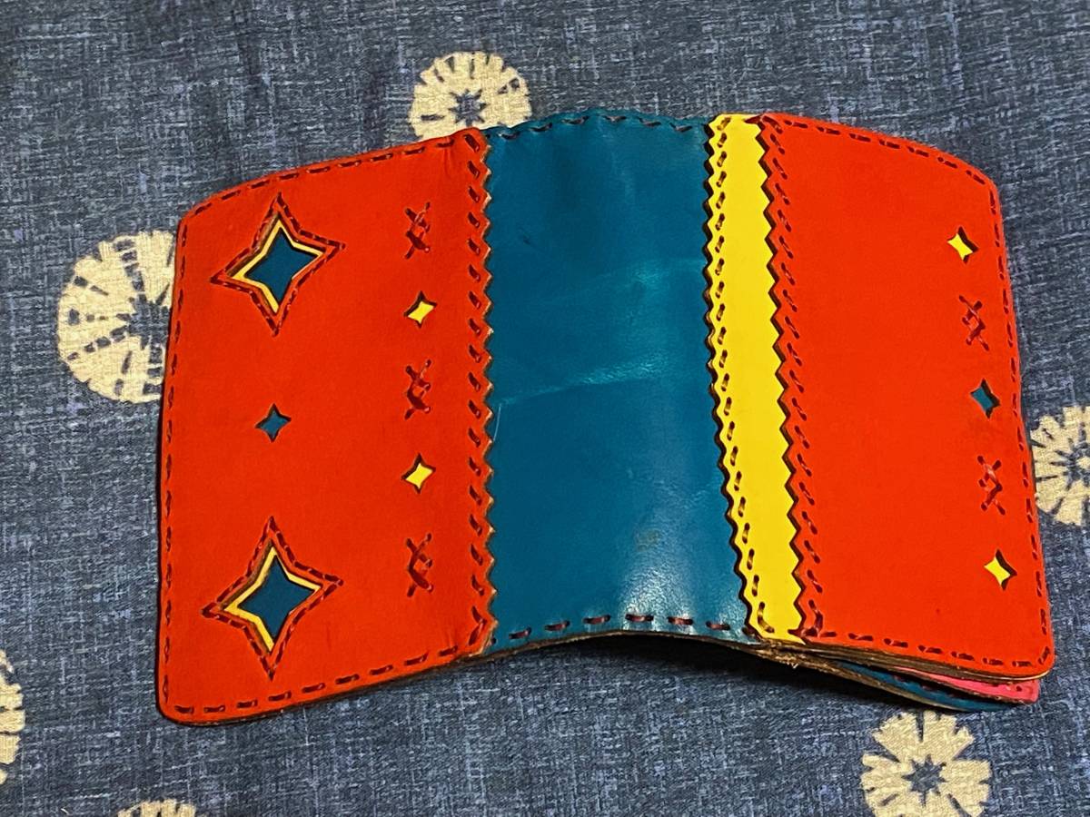 新品/オジャガデザイン(OJAGA DESIGN)レザーウォレット/財布 未使用