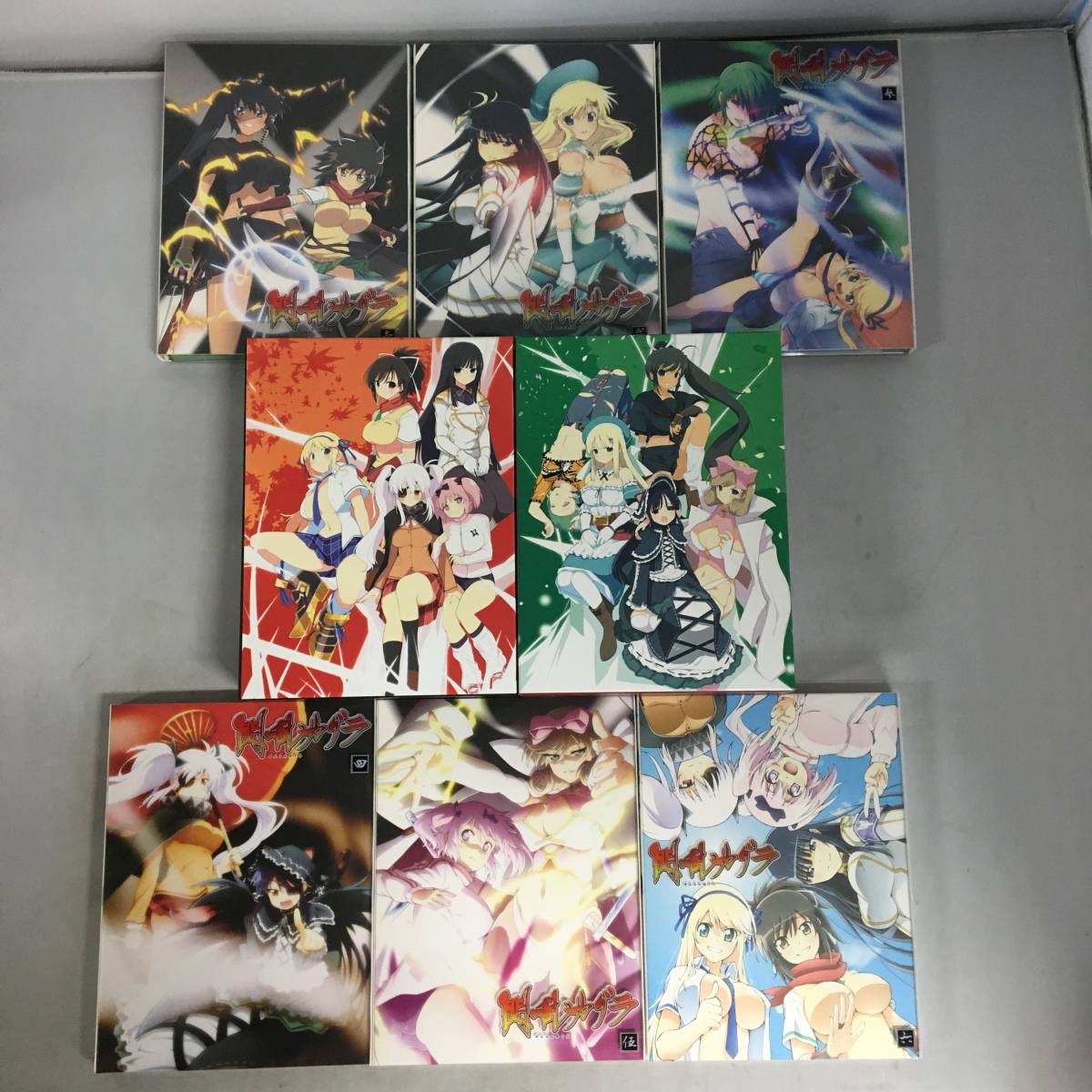 □DVD 閃乱カグラ 初回版 BOX付 壱～六 全6巻セット 【22/0712/01