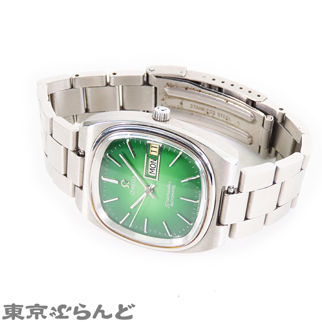 OMEGA こわし オメガ シーマスター TVスクリーン グリーン