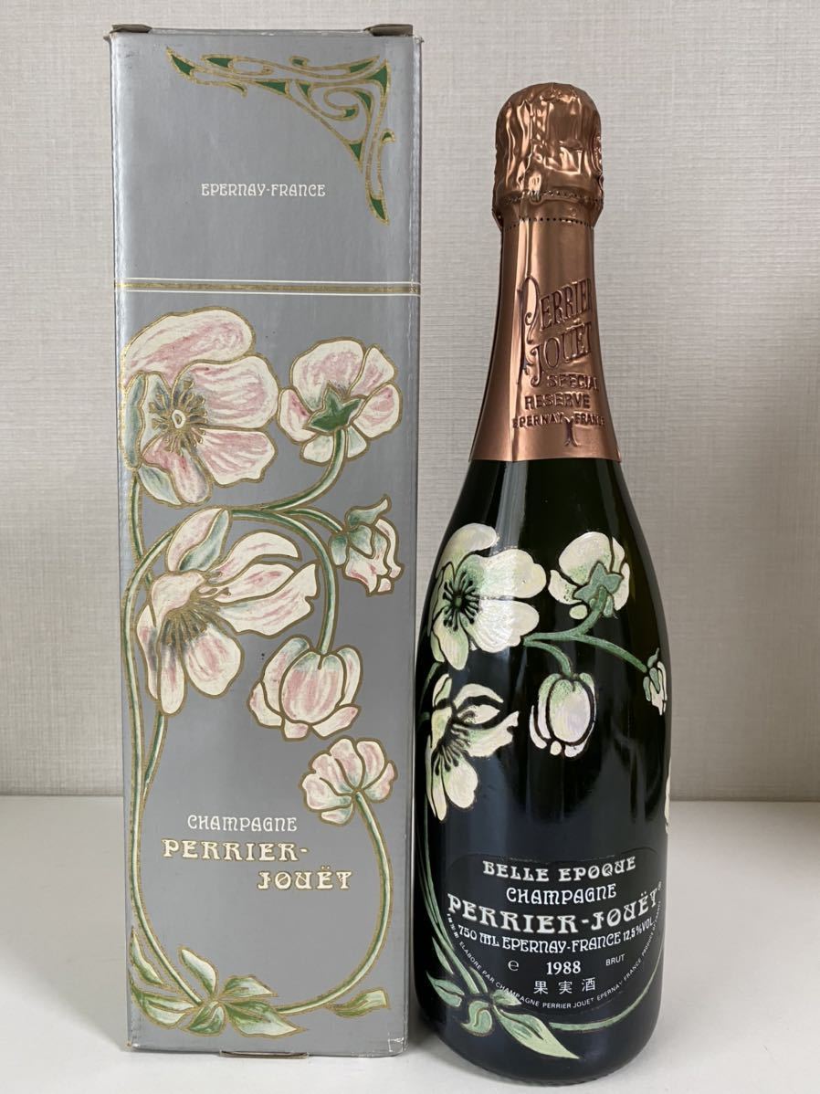 古酒・未開栓】PERRIER-JOUET ペリエ ジュエ ベルエポック 1988 12.5