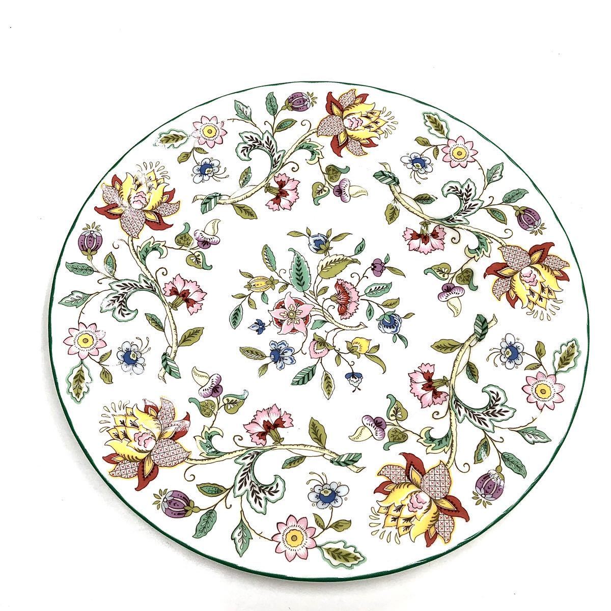 【MINTON★Haddon Hall】C-529 ミントン ハドンホール カップ&ソーサー プレート 皿 洋食器 ブルートリム タンブラー 14点セット ハドンホール ミントン カップ＆ソーサー Minton Haddon ティーカップ