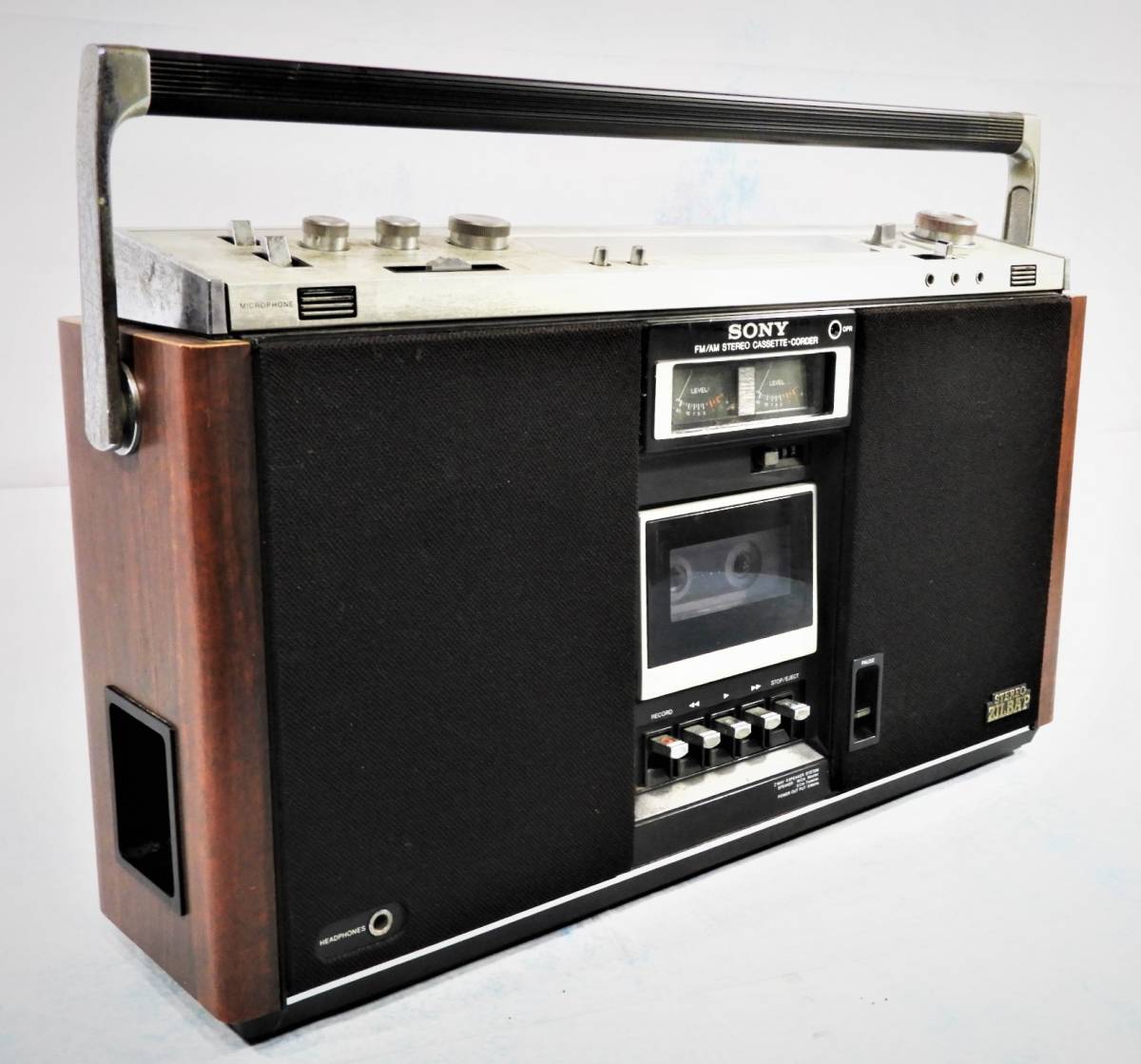 ☆ソニーラジカセ【SONY CF-6600 STEREO ZILBA'P】通電確認済