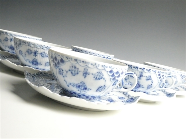 Royal Copenhagen Blue Fluted Plain Plate 22 ⁄ ロイヤル