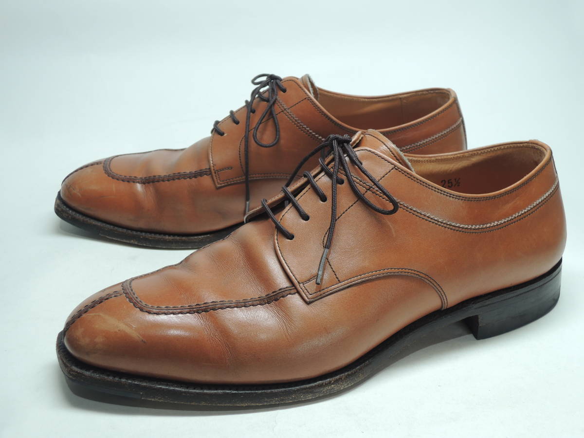 即決!定番! 日本製 SCOTCH GRAIN 2859 Uチップ レザー ブラウン サイズ