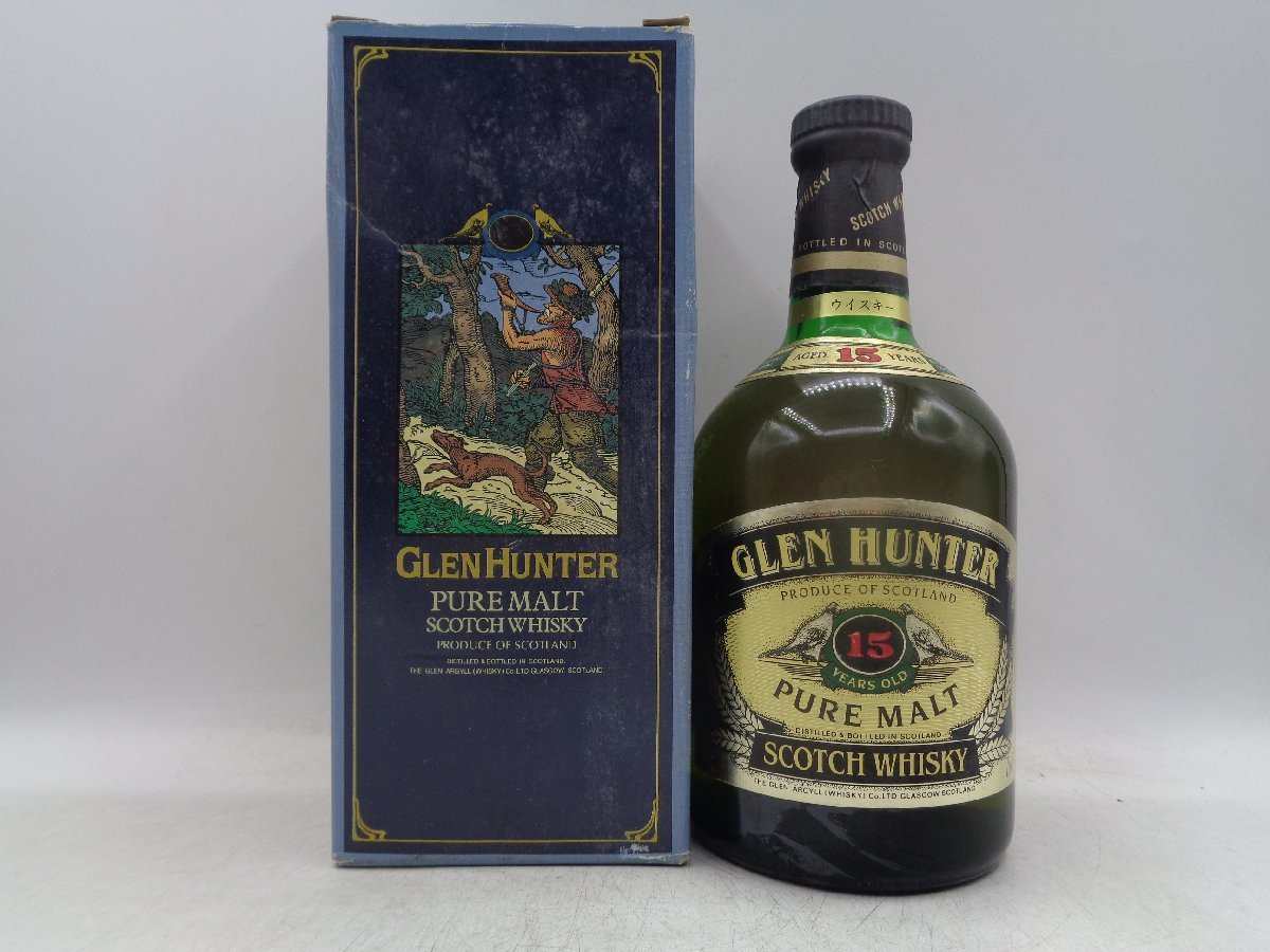 グレンハンター HUNTER - 15年 GLEN ピュアモルト PURE 「glen 750ml 