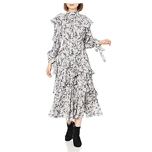 SNIDEL スナイデル フリルプリーツオーバーワンピ SWFO215028 レディース NVY 1