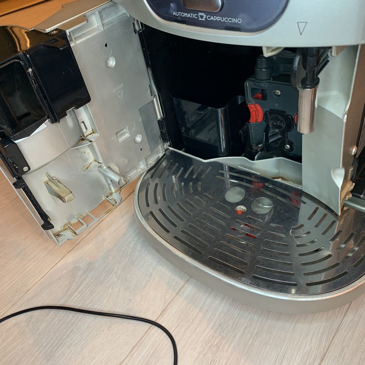 ジャンク DeLonghi マグニフィカ ESAM1500DK 全自動コーヒーマシン 
