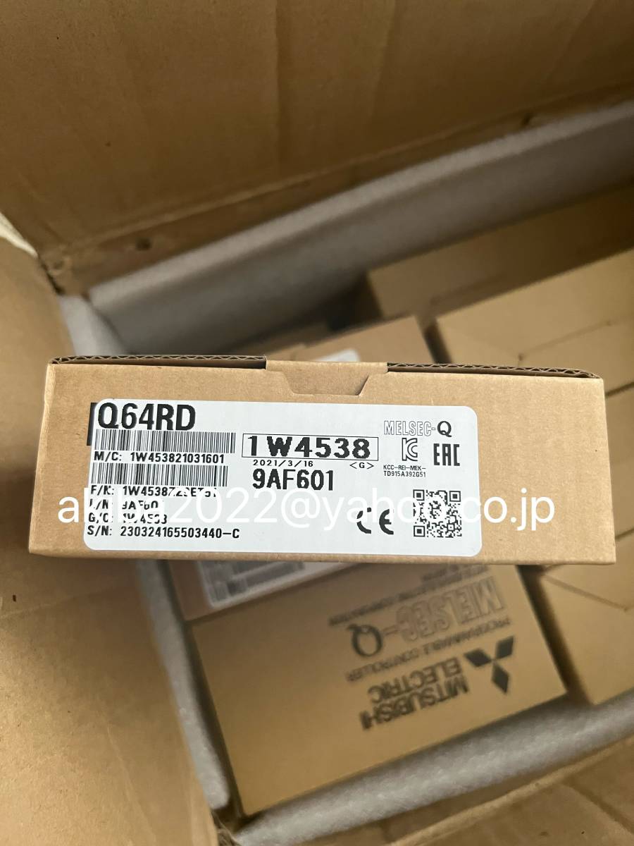 【新作入荷，高品質】 安心保証 三菱電機 MITSUBISHI MELSEC-Q 測温抵抗体入力ユニット Q64RD 6ヶ月安心保証(電材、配電用品)｜売買されたオークション情報、yahooの商品情報をアーカイブ公開 - オークファン その他