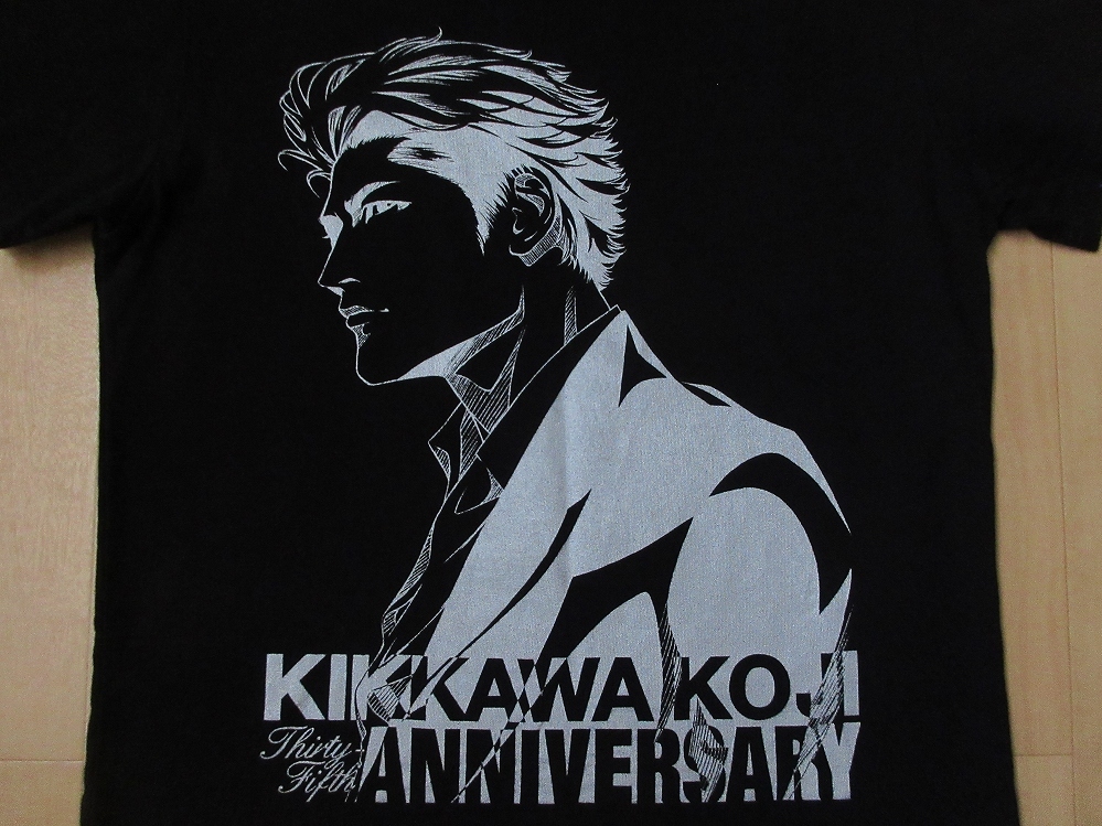 吉川晃司 上條淳士 35th 限定 コラボ Tシャツ S ブラックKoji Kikkawa