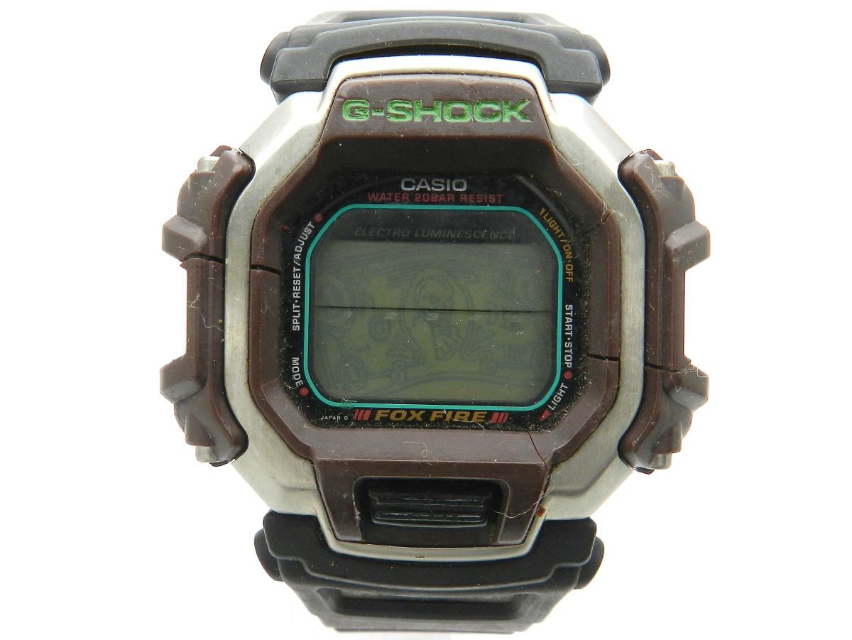 1000円スタート 腕時計 CASIO カシオ G-SHOCK 1433 DW-8120 QZ クオーツ スロット仕様 紙幣イラスト デジタル ガンダム ジャンク品 R223