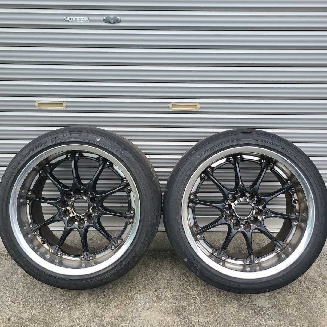 レイズ ボルクレーシング GT-N 17インチ 9J＋10 114.3 5穴 2本 RAYS 