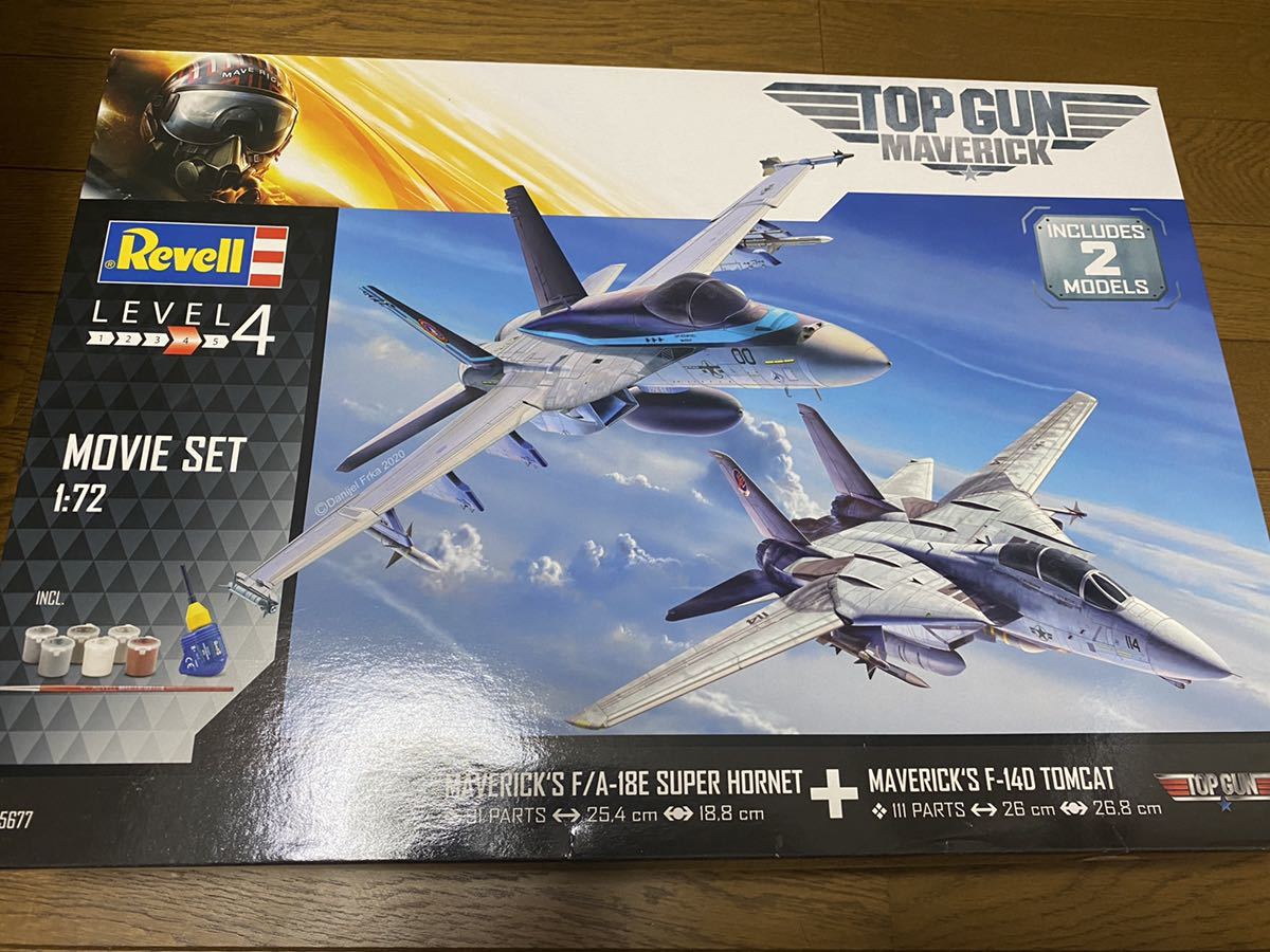 安い，大人気 1/72 トップガン マーヴェリック 2機セット Top Gun Maverick's Set F/A-18E Super Hornet & F14D レベル レヴェル Revell(アメリカ)｜売買されたオークション情報、yahooの商品情報をアーカイブ公開 - オ アメリカ