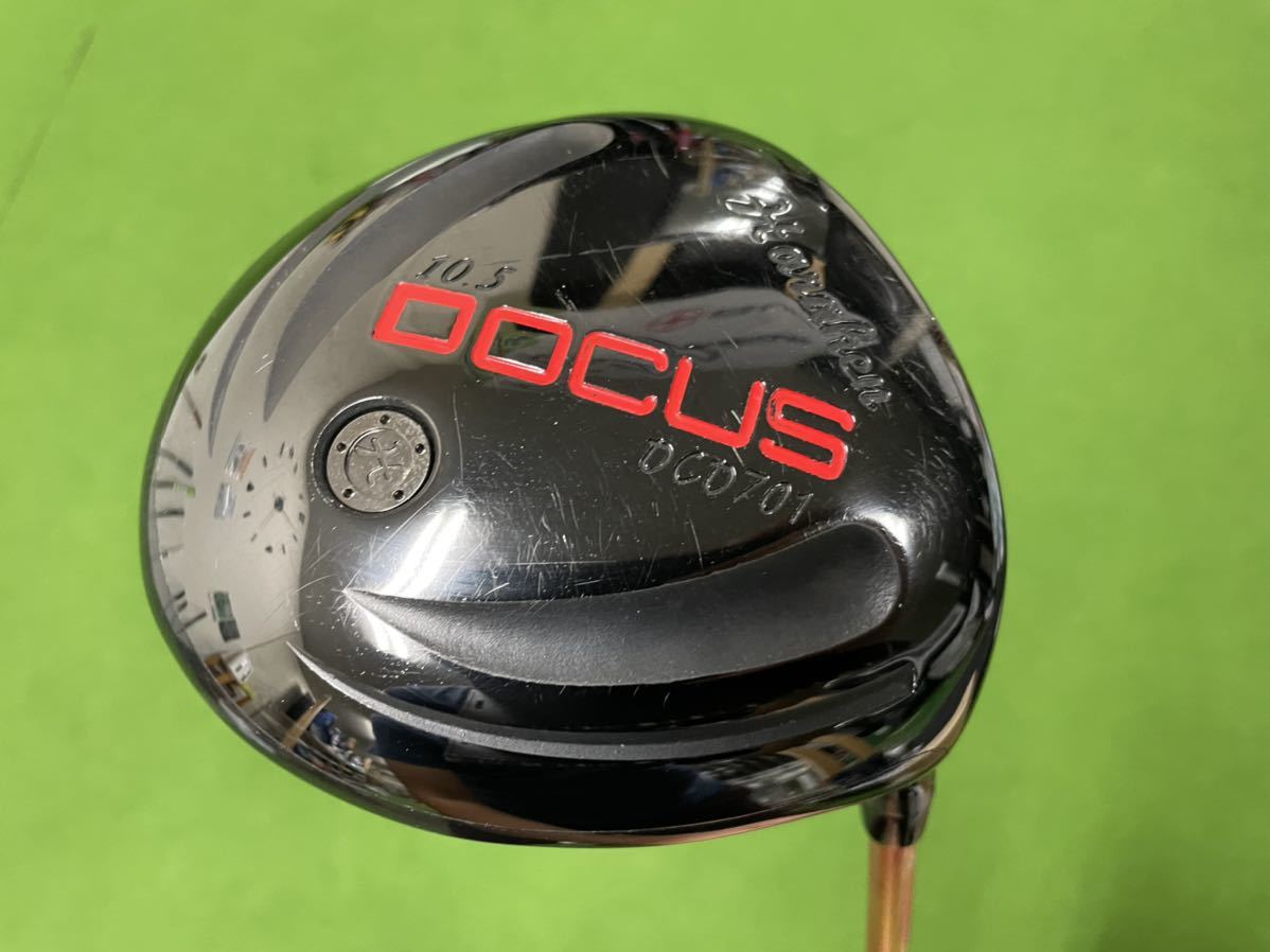 名器 DOCUS ドゥーカス ドライバー DCD701 10.5 フジクラ スピーダー