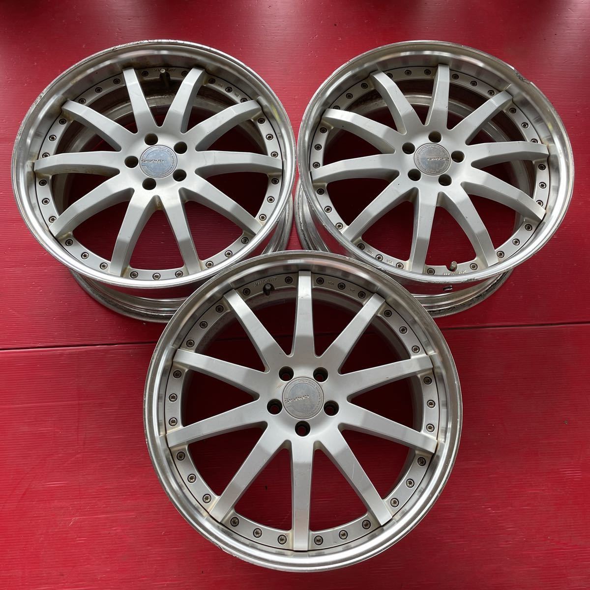 深リム!PCD100 Work GNOSIS グノーシス GS2 ディスクA 8j/+35 8j/+46