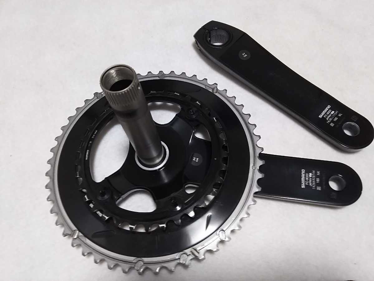 DURA-ACE FC-9000 クランク 165 11S 50-34 パーツ 車・バイク・自転車