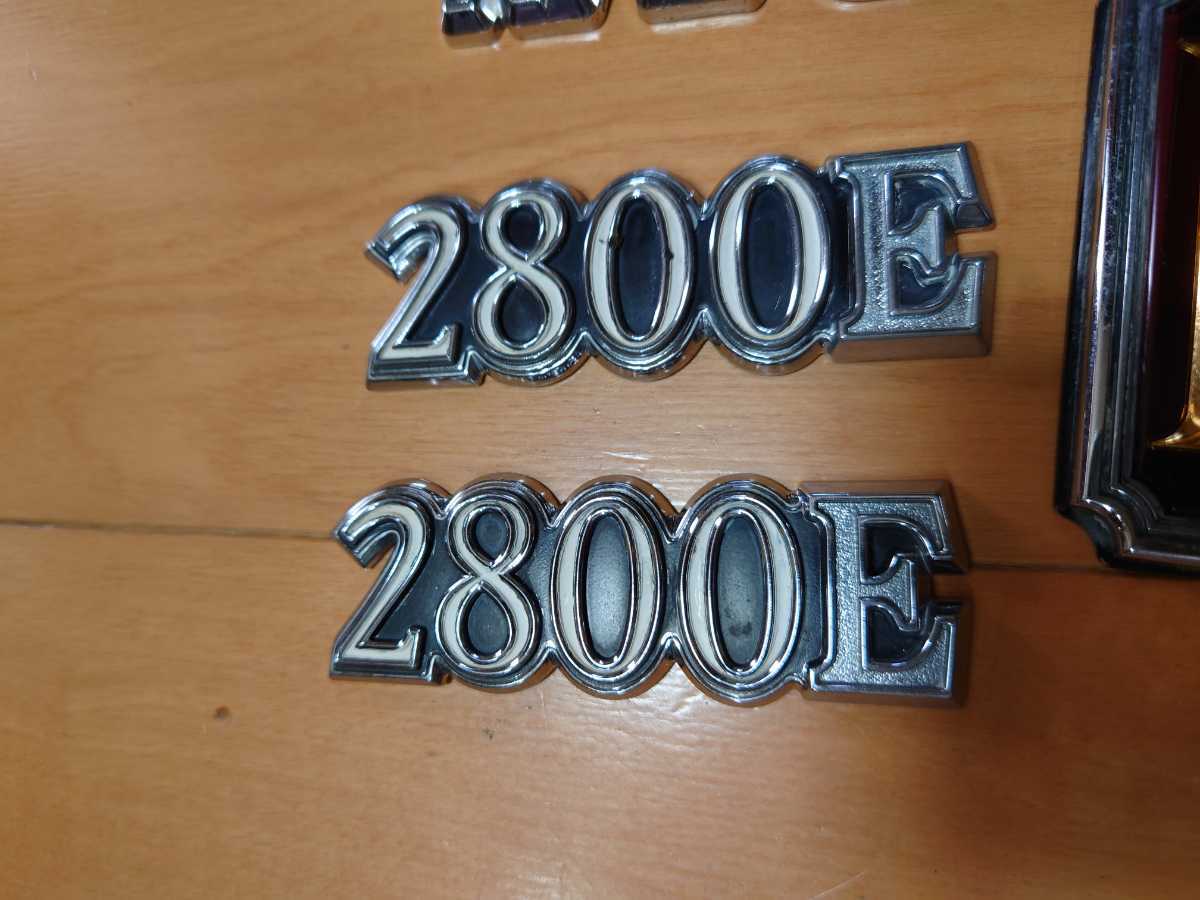 旧車 当時物 セドリック グロリア 330 332 ブロアム エンブレム 入手  