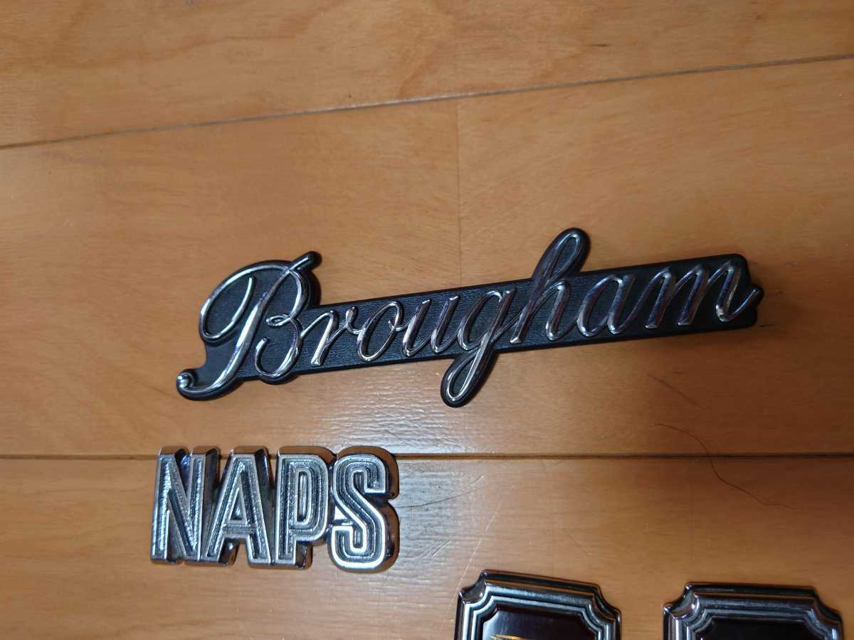 旧車 当時物 セドリック グロリア 330 332 ブロアム エンブレム 入手  