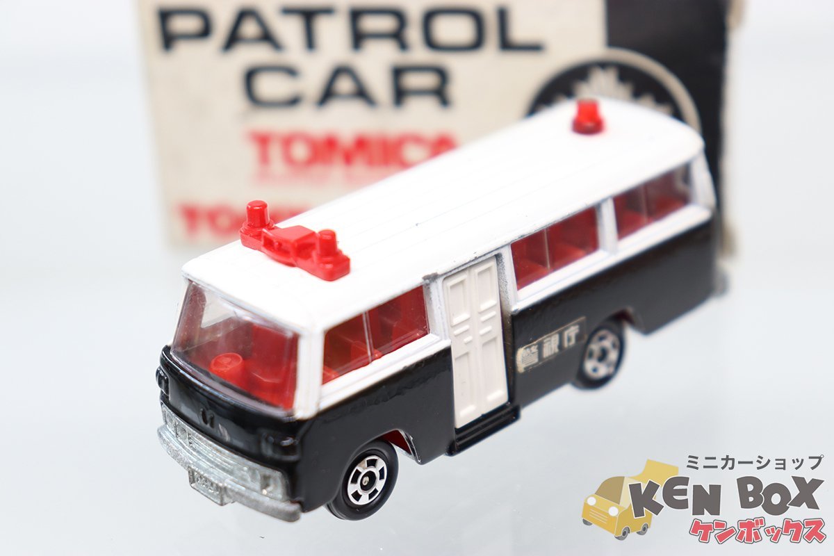 MITSUBISHI ROSA | 黒箱トミカNo.60-2-3日本製 0 - 三菱ローザ(移動交番車) やなしゃんの Tomica NEW DIECAST TOMY 1&frasl;84 GARTEN MADE LIMITED